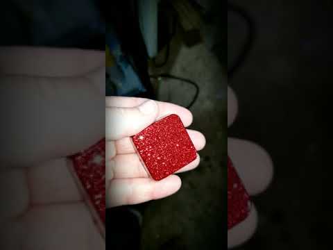 Candy Apple Red Glitter