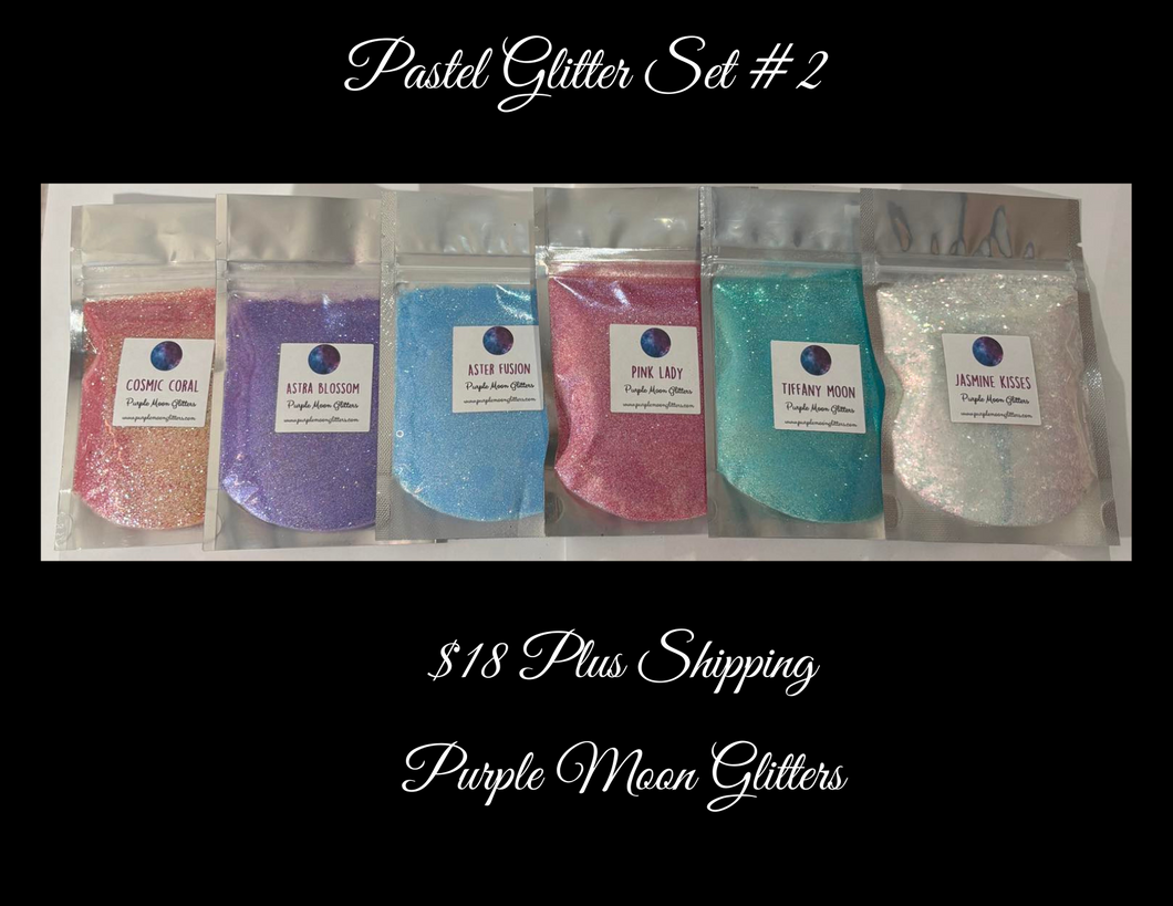 Pastel Glitter Pack #2