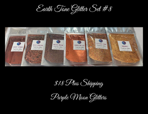 Earth Tone Glitter Pack #8