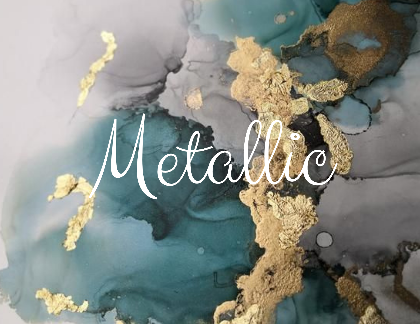 Brea Reese Pigment Alcohol Inks 20Ml-Metallic Gold