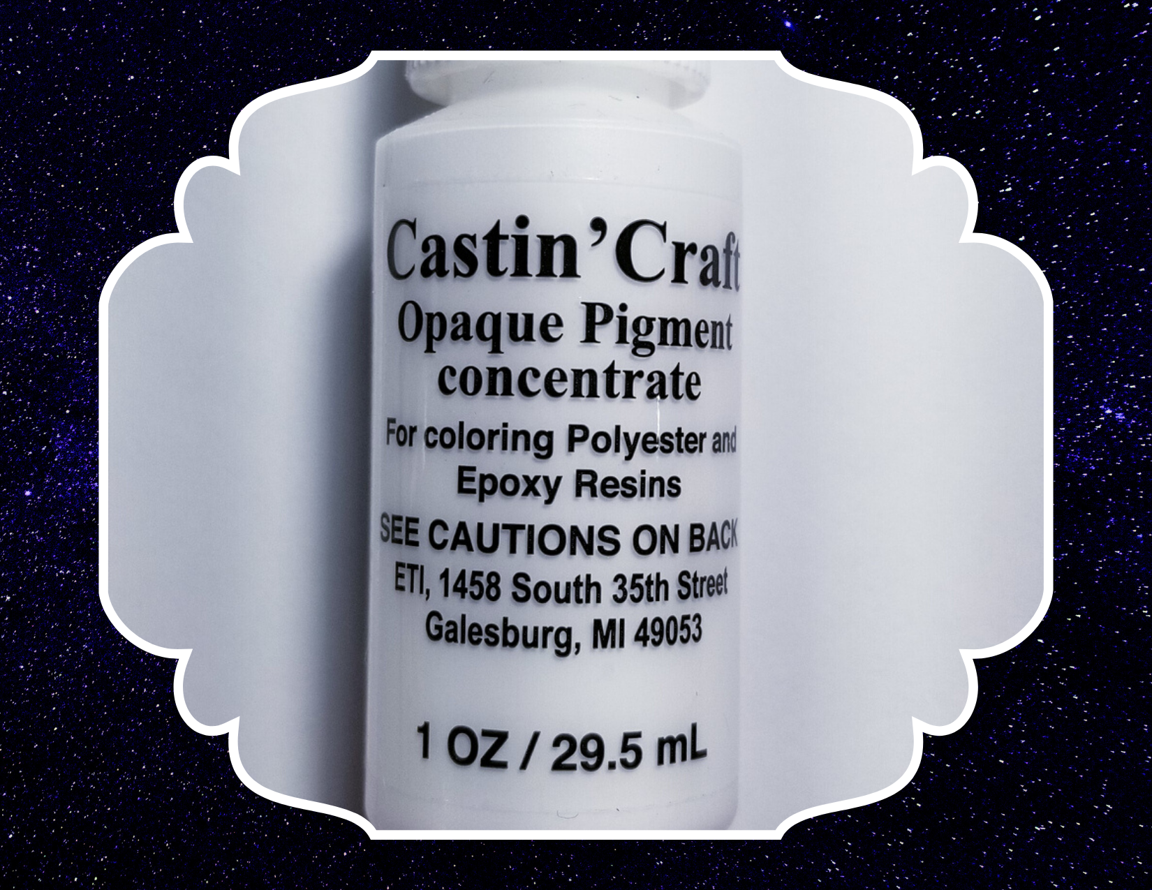 Castin Craft 1 oz Opaque Pigment Black
