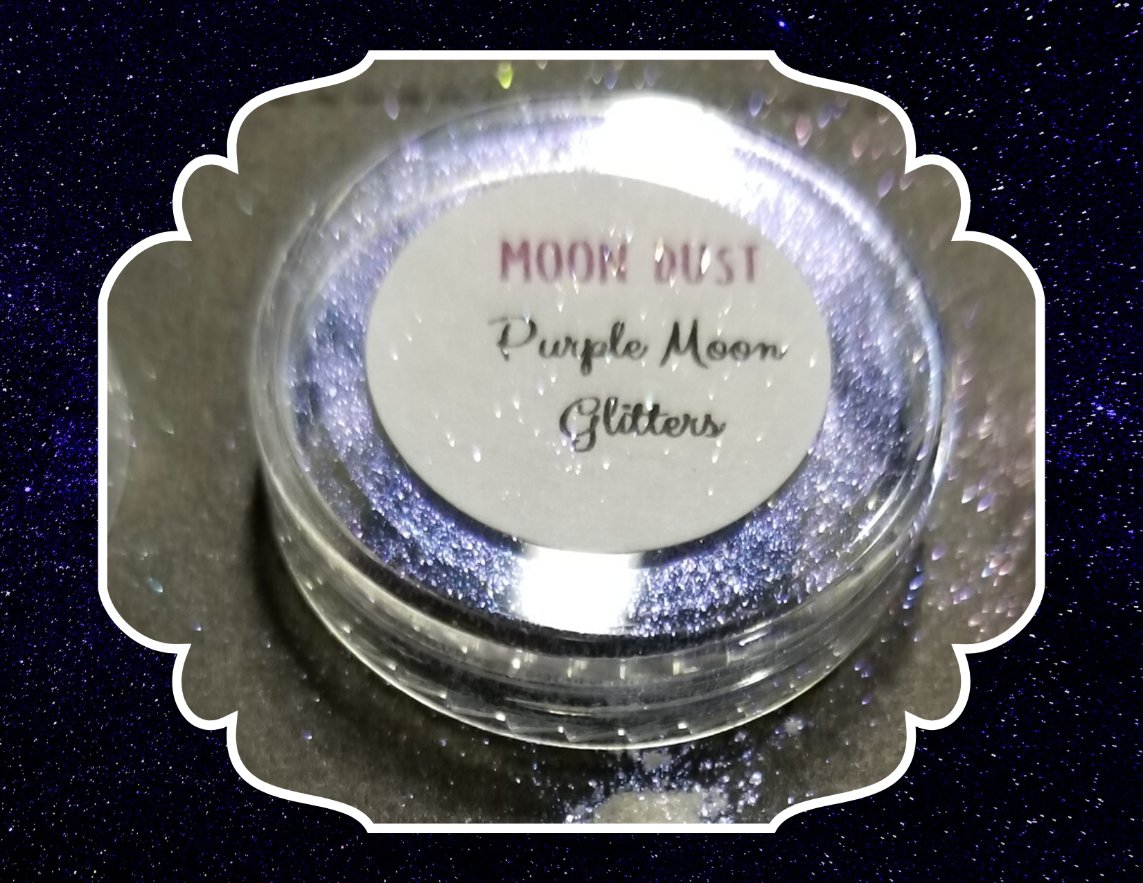 Purple Moon Glitters